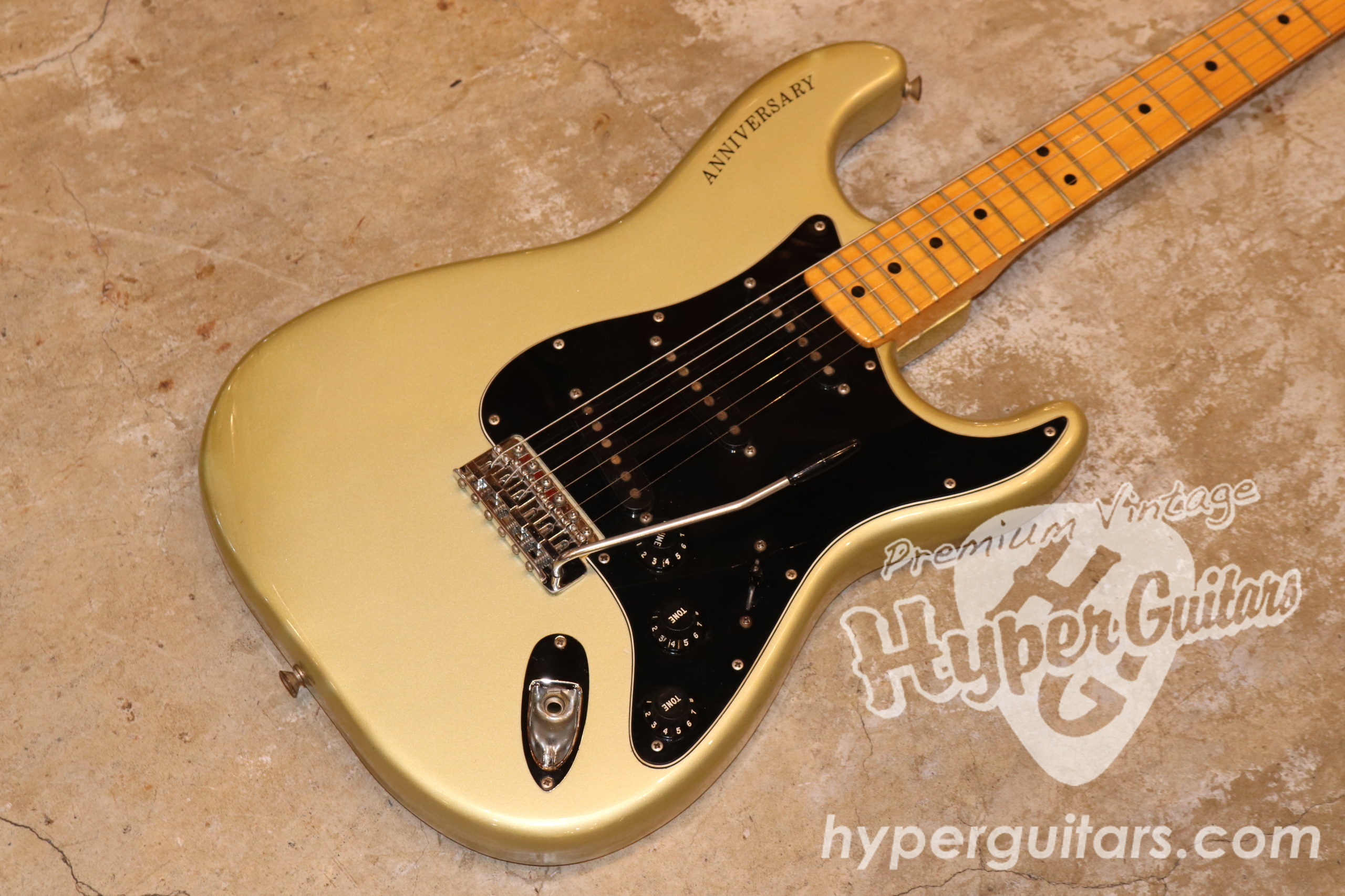 Fender '79 25th Anniversary Stratocaster - Silver / Maple - Hyper 