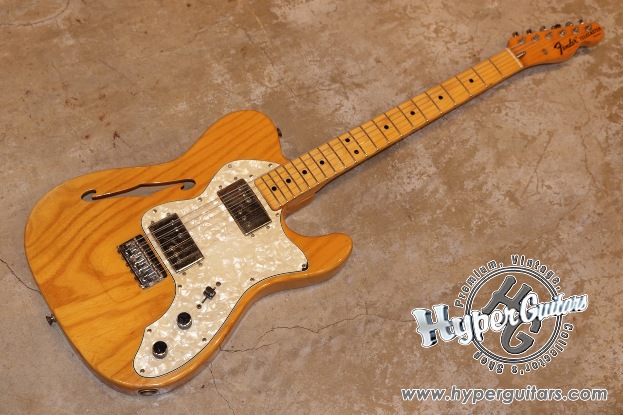Fender '72 Telecaster Thinline - ナチュラル / メイプル - Hyper 