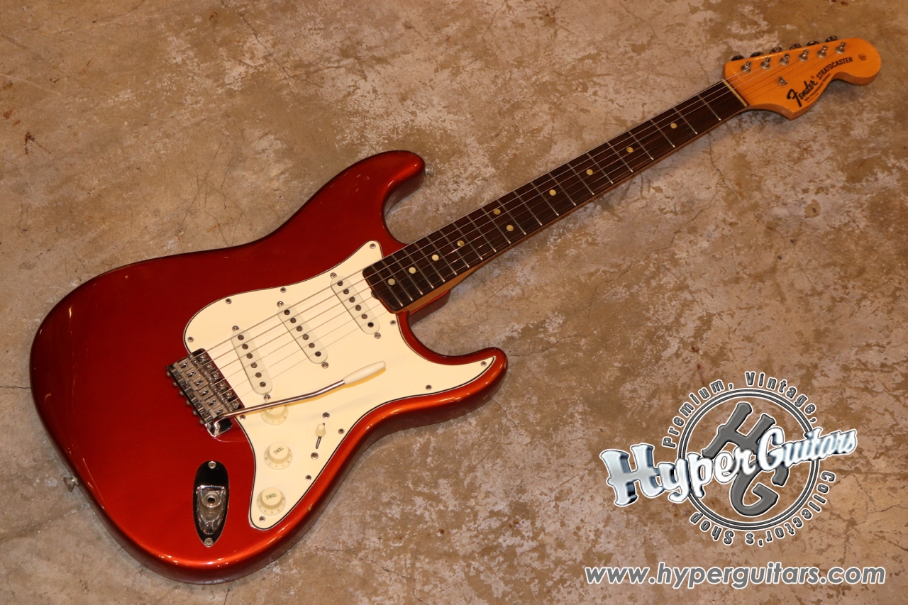 Fender '69 Stratocaster - キャンディアップルレッド / ローズ 