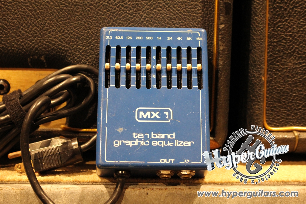 MXR 70's 10 Band Graphic Equalizer - ブルー - Hyper Guitars ...