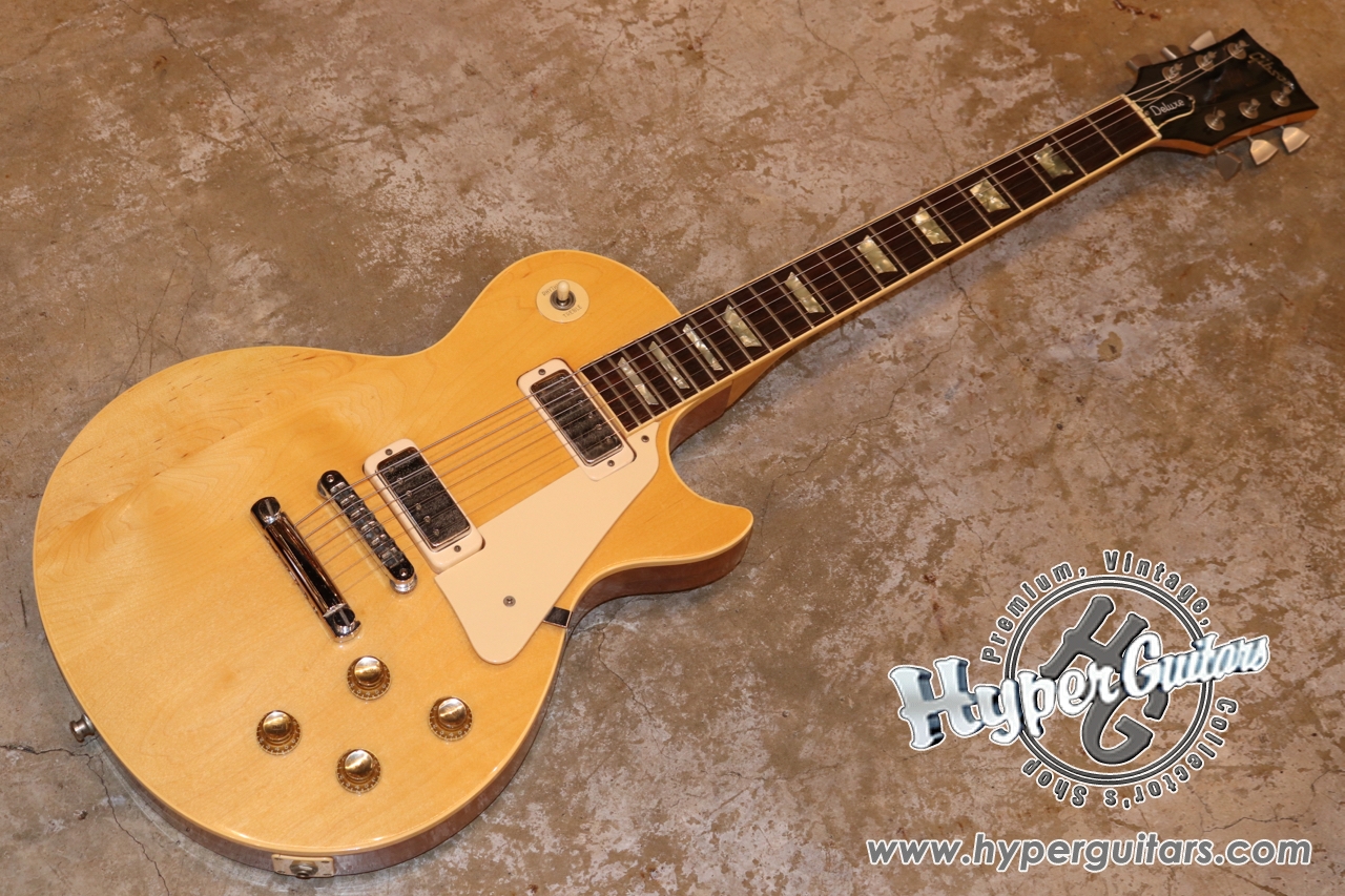 Gibson '76 Les Paul Deluxe - ナチュラル - Hyper Guitars