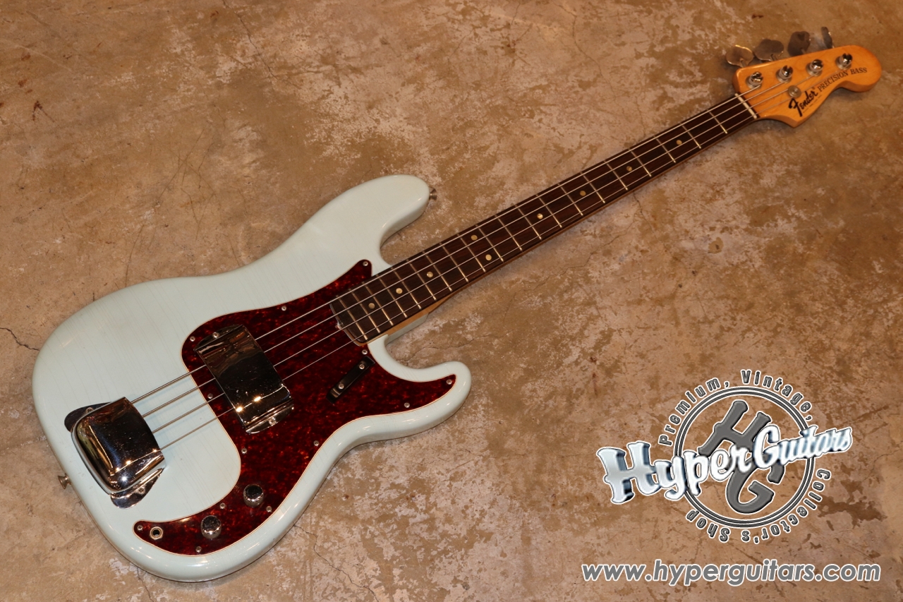 Fender '69 Precision Bass - ソニックブルー / ローズ - ハイパー