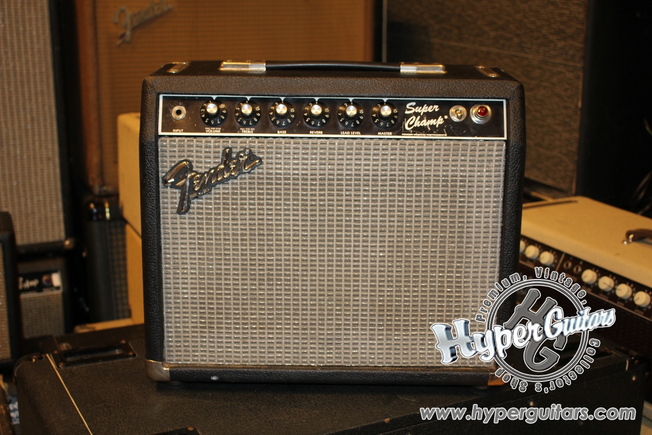 Fender '83 Super Champ Amp - ブラック - ハイパーギターズ Hyper 