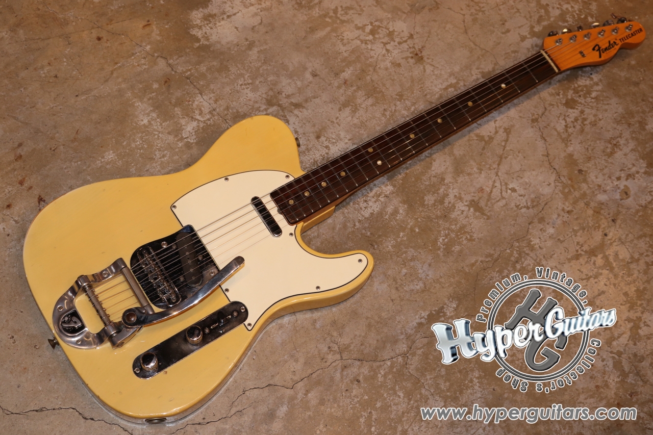 Fender '68 Telecaster w/Bigsby - ブロンド / ローズ - Hyper Guitars 