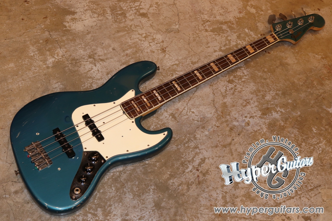 Fender '69 Jazz Bass - レイクプラシッドブルー / ローズ - Hyper