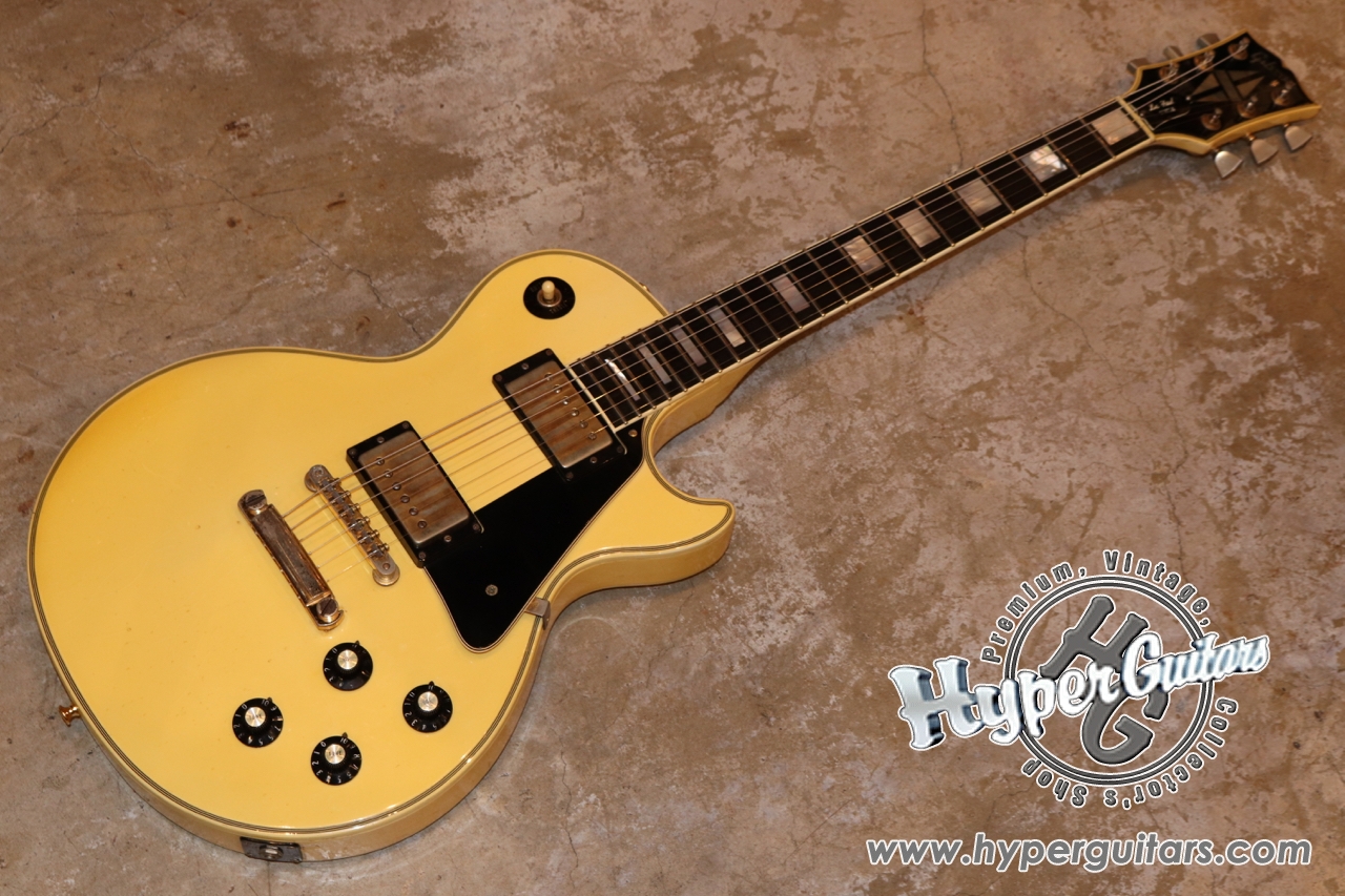 Gibson '75 Les Paul Custom - ポラリスホワイト - ハイパーギターズ