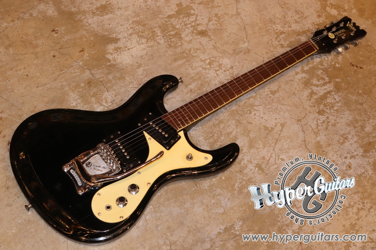 Mosrite '66 The Ventures Model - ブラック - Hyper Guitars