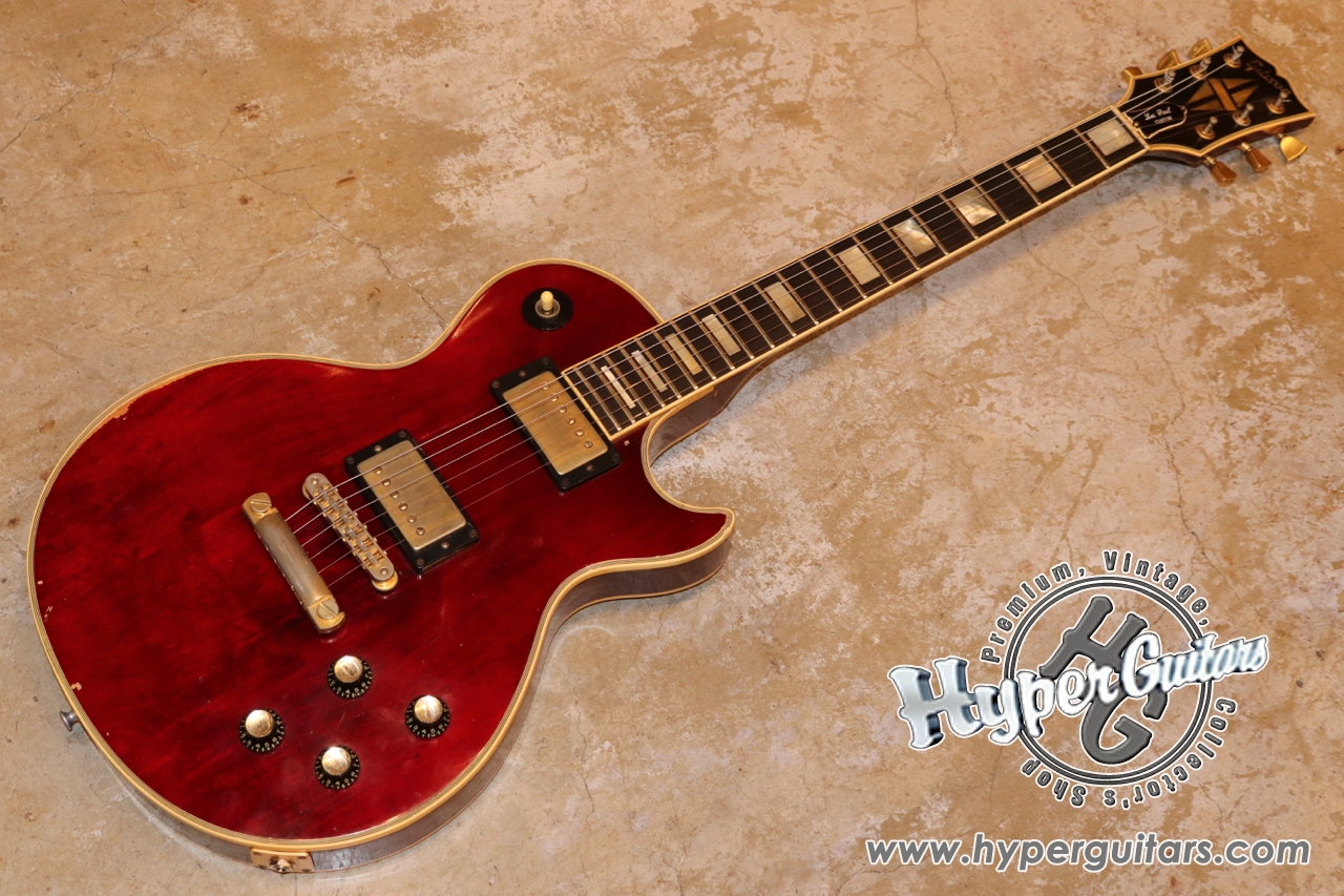 Gibson '76 Les Paul Custom - ワインレッド - Hyper Guitars