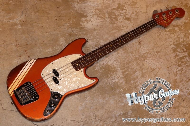 Fender ’70 Mustang Bass - コンペティションレッド - Hyper Guitars | ヴィンテージギター & アンプ専門店