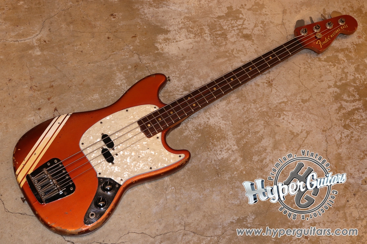 Fender '70 Mustang Bass - コンペティションレッド - Hyper Guitars