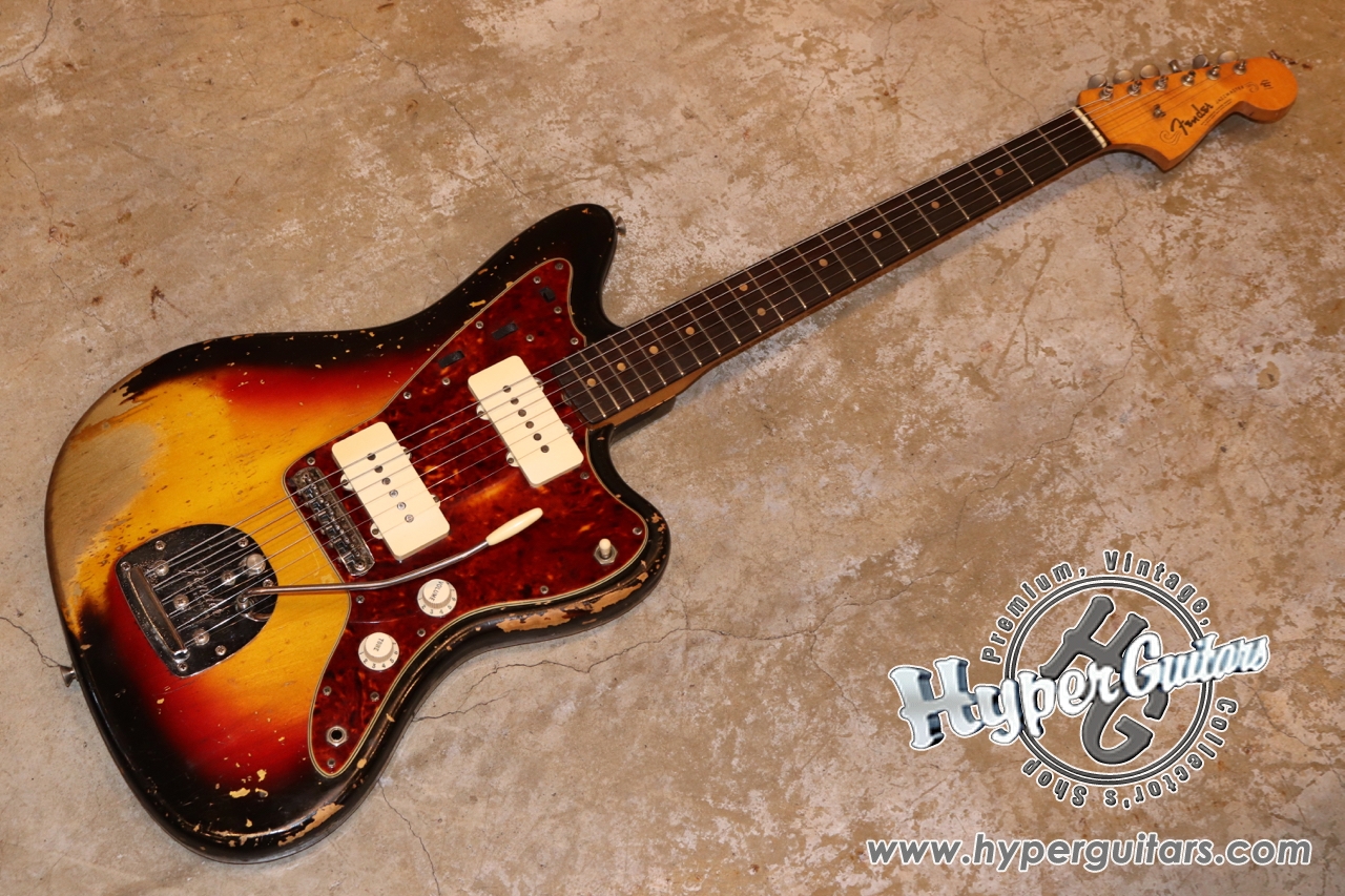 Fender '63 Jazzmaster - サンバースト / ローズ - ハイパーギターズ 