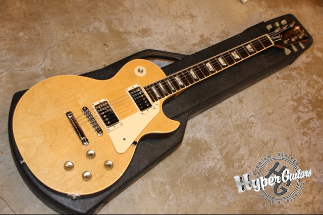 Gibson '78 Les Paul Standard - ナチュラル - ハイパーギターズ Hyper Guitars | ヴィンテージギター u0026  アンプ専門店 | 50年代-70年代を中心に選りすぐった中古ヴィンテージギターとアンプの専門店ハイパーギターズHyperGuitars。当店は創業30年 以上のヴィンテージギター ...