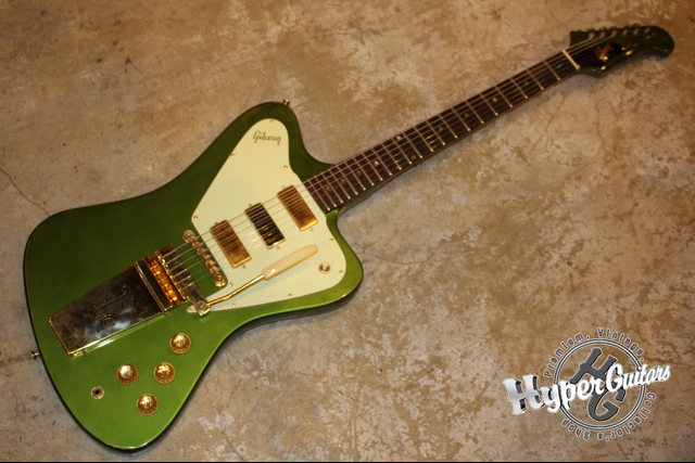 Green deals firebird guitar