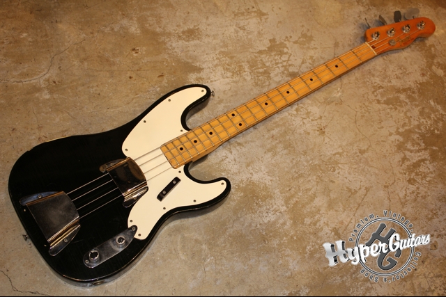 Fender '71 Telecaster Bass - ブラック / メイプル - Hyper Guitars 