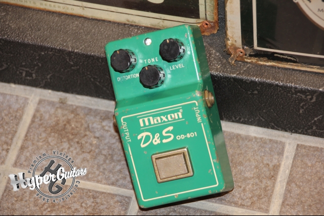 Maxon 80's D&S OD-801 - Green - Hyper Guitars | VINTAGE GUITAR and 