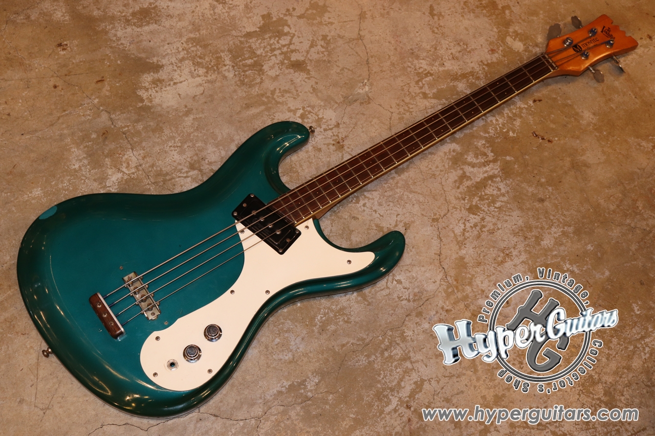 Mosrite '65 The Ventures Bass - グリーン - Hyper Guitars 