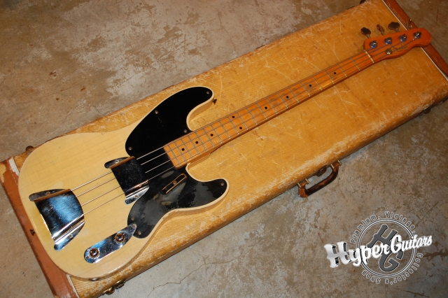 Fender '53 Precision Bass - ブロンド/メイプル - Hyper Guitars 