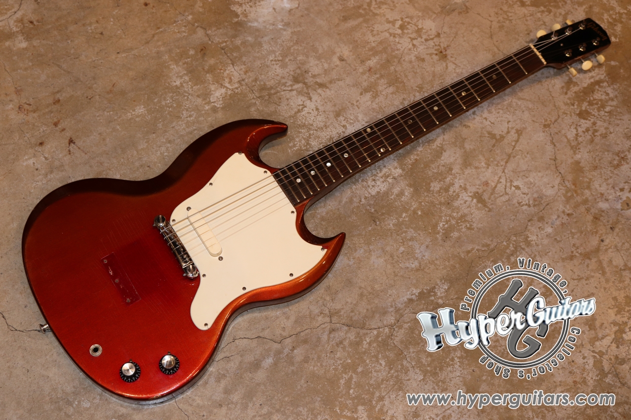 Gibson '67 Melody Maker - バーガンディ - Hyper Guitars