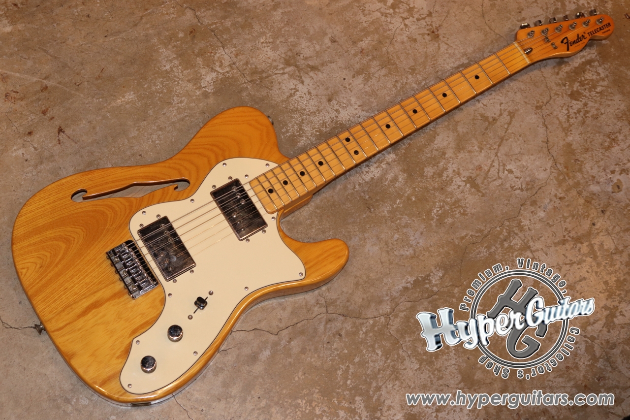 Fender '74 Telecaster Thinline - Natural / Maple - Hyper Guitars 