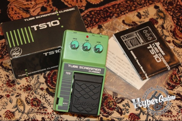 Ibanez 80's Tube Screamer Classic TS10 - Green - Hyper Guitars