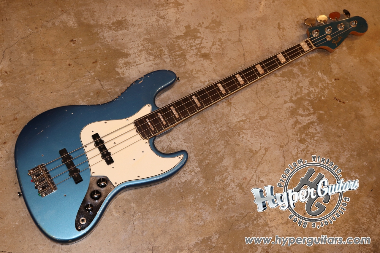 Fender '66 Jazz Bass - リフィニッシュ レイクプラシッドブルー ...