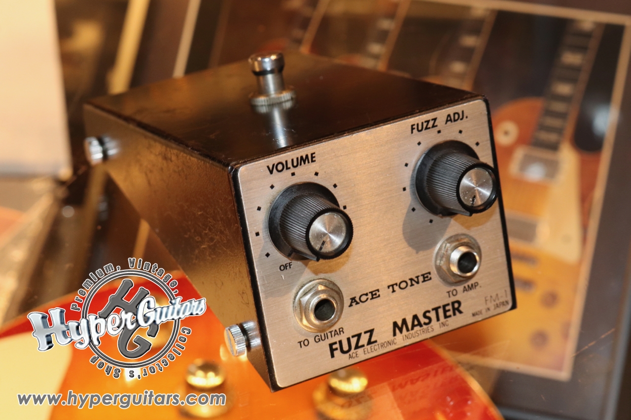 Ace Tone 60's Fuzz Master FM-1 - ブラック - ハイパーギターズ Hyper Guitars | ヴィンテージギター  u0026 アンプ専門店 |  50年代-70年代を中心に選りすぐった中古ヴィンテージギターとアンプの専門店ハイパーギターズHyperGuitars。当店は創業30年以上のヴィンテージギター  ...