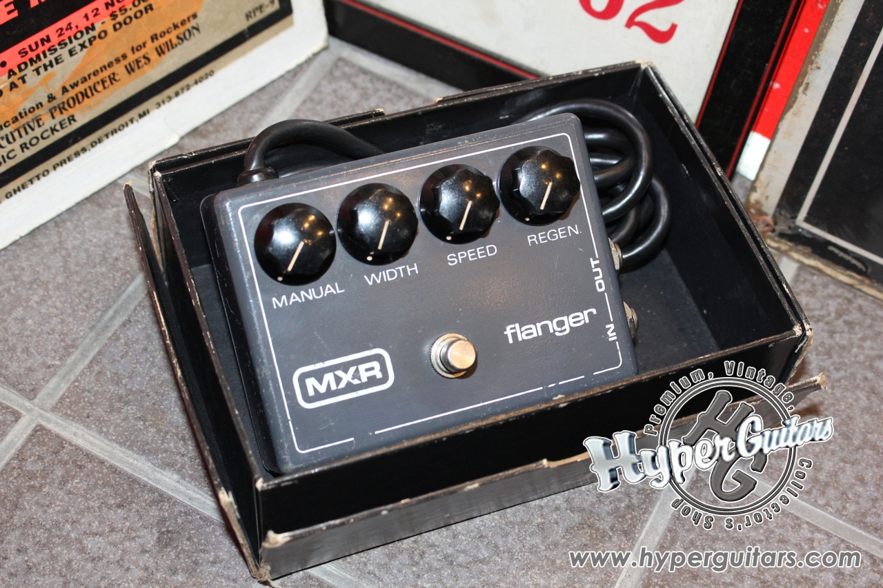 MXR '78 Flanger - Black - Hyper Guitars | VINTAGE GUITAR and AMP 