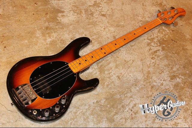 Music Man '78 Stingray Bass - サンバースト / メイプル - Hyper