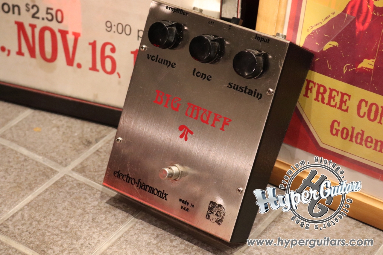 Electro-Harmonix 70's Big Muff π Ram's Head - Silver - Hyper 