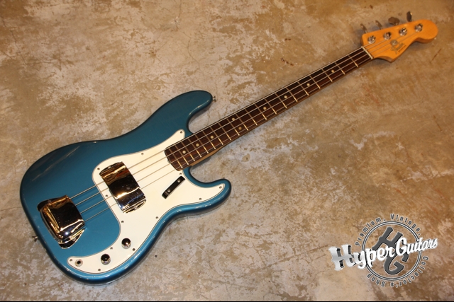 Fender '66 Precision Bass - レイクプラシッドブルー / ローズ 