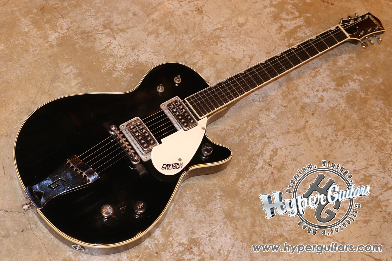 Gretsch '59 Duo Jet #6128 - ブラック - ハイパーギターズ Hyper Guitars | ヴィンテージギター u0026  アンプ専門店 |  50年代-70年代を中心に選りすぐった中古ヴィンテージギターとアンプの専門店ハイパーギターズHyperGuitars。当店は創業30年以上のヴィンテージギター専門  ...