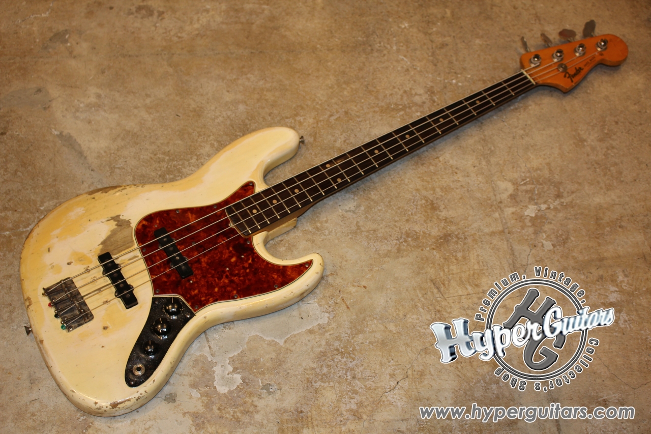 Fender '63 Jazz Bass - ブロンド / ローズ - Hyper Guitars