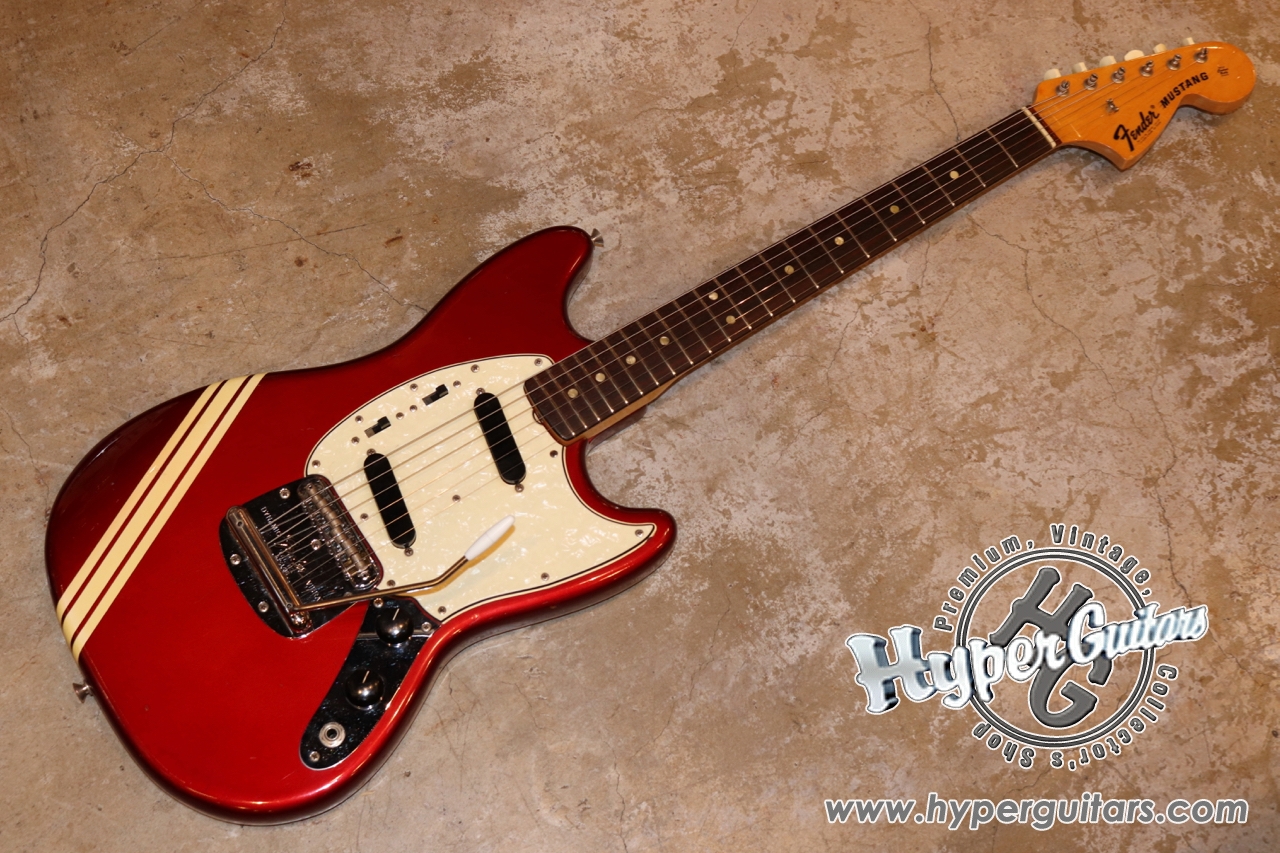 Fender '73 Mustang - コンペティション レッド - Hyper Guitars 