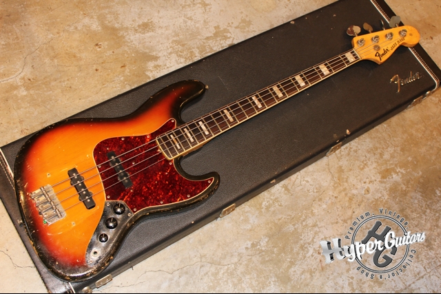 Fender '69 Jazz Bass - サンバースト / ローズ - Hyper Guitars 