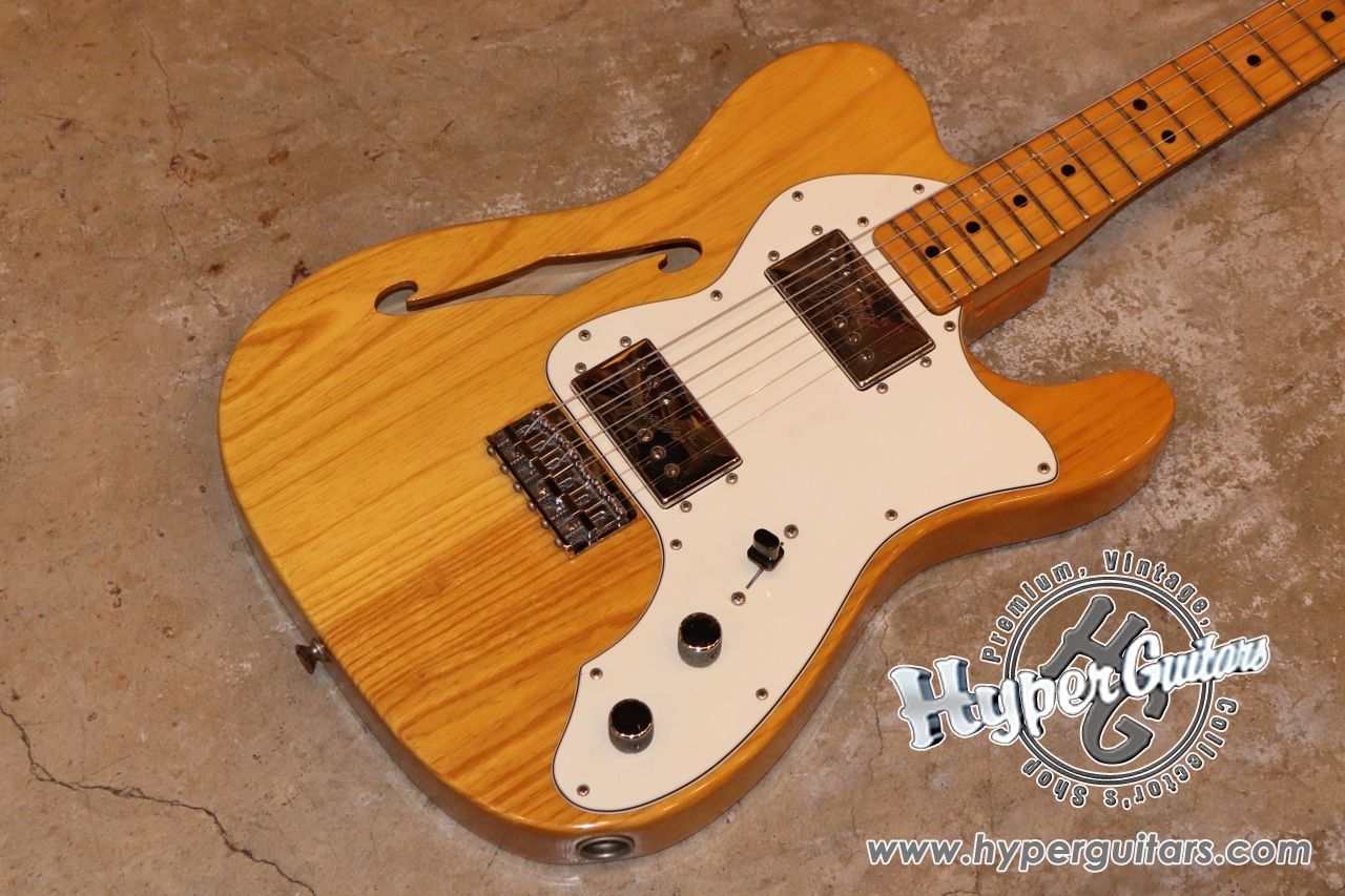 Fender '76 Telecaster Thinline - ナチュラル / メイプル - Hyper