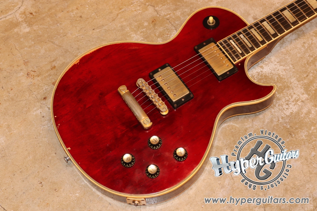 Gibson '76 Les Paul Custom - ワインレッド - Hyper Guitars