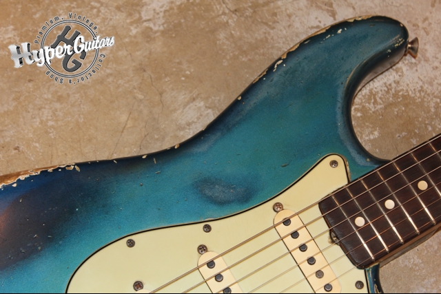Fender '64 Stratocaster - レイクプラシッドブルー / ローズ - Hyper 