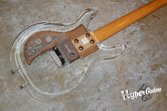 Ampeg DanArmstrong ’70 Lucite guitar