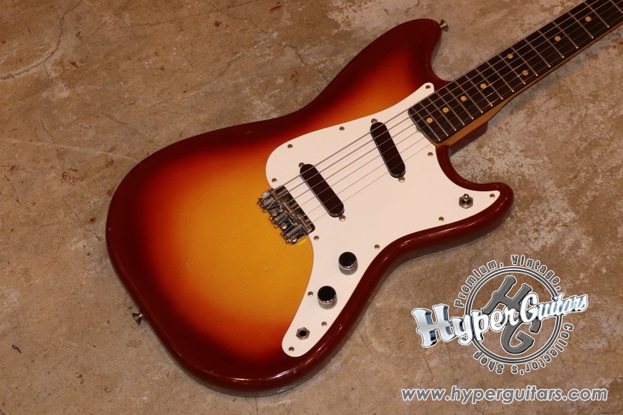 Fender '62 Duo Sonic - サンバースト / スラブ ローズ - Hyper 