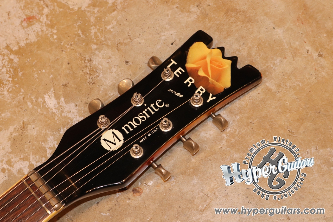 Mosrite '85 Terry Model Signed by Semie Moseley - ブラック - Hyper