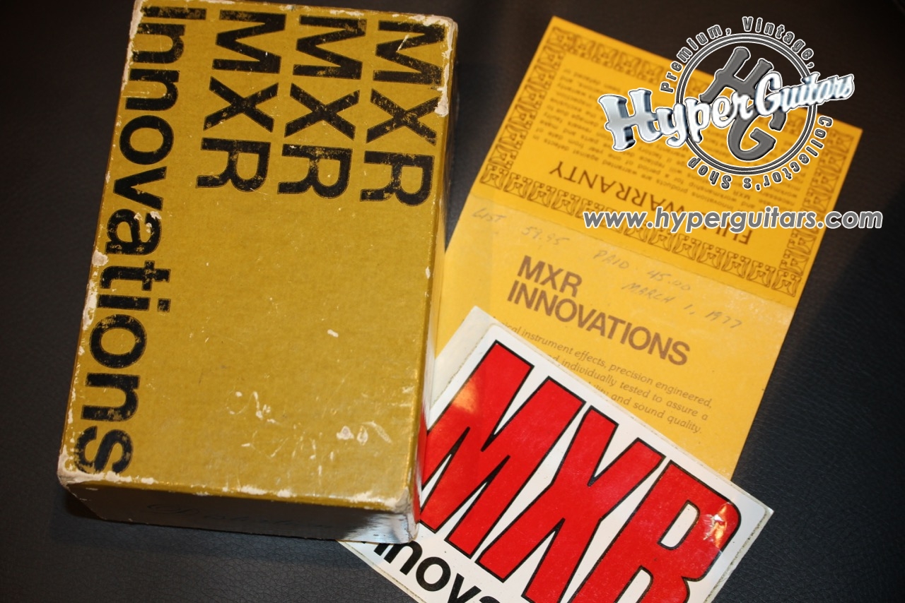 MXR '76 Distortion + - イエロー - Hyper Guitars | ヴィンテージギター  アンプ専門店