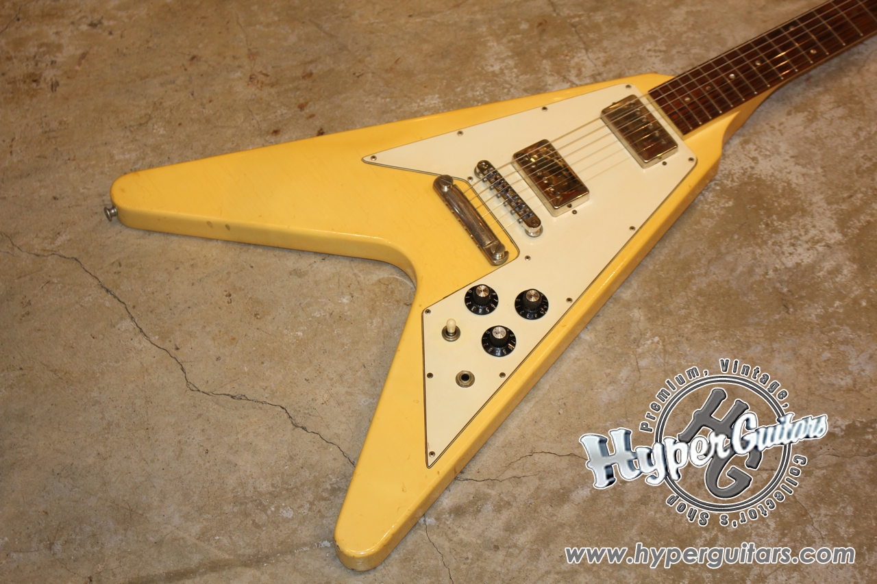 SALE格安Gibson Flying V 1976年製 ギブソン フライングV 変形ギター エレキギターUSA製 ハードケース付 ∽ 65E10-1 ギブソン