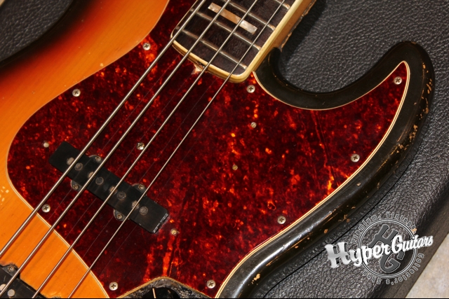 Fender '69 Jazz Bass - サンバースト / ローズ - Hyper Guitars 