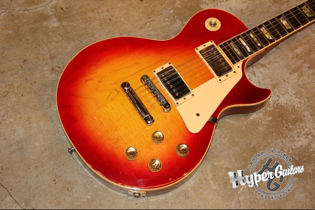 Gibson '76 Les Paul Standard - チェリーサンバースト - ハイパー 