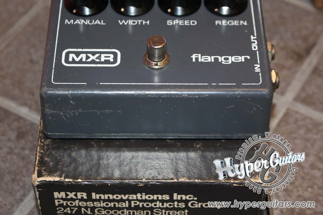 MXR '78 Flanger - ブラック - ハイパーギターズ Hyper Guitars 