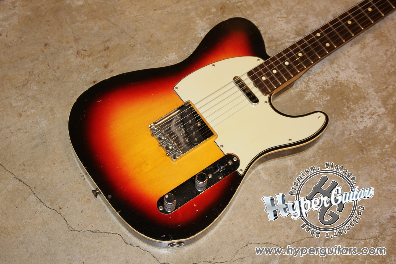 Fender '62 Custom Telecaster - サンバースト / スラブ ローズ ...
