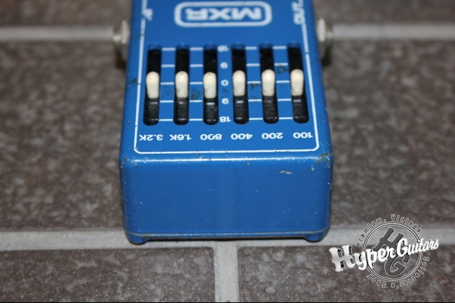 MXR '78 Six Band Graphic Equalizer - ブルー - ハイパーギターズ Hyper Guitars |  ヴィンテージギター u0026 アンプ専門店 |  50年代-70年代を中心に選りすぐった中古ヴィンテージギターとアンプの専門店ハイパーギターズHyperGuitars。当店は創業30年以上のヴィンテージ  ...