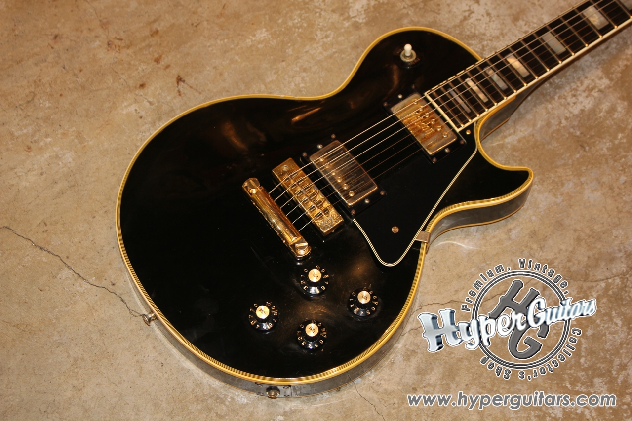 Gibson '72 Les Paul Custom - ブラック - Hyper Guitars ...