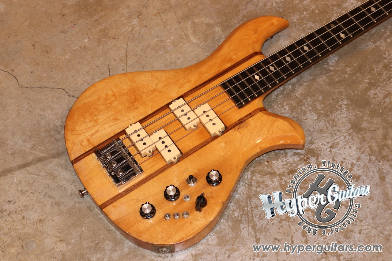 B.C.Rich '78 Eagle Bass - Natural - Hyper Guitars | VINTAGE GUITAR