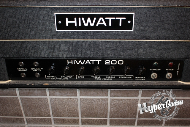 Hiwatt ’73 Hiwatt 200 DR 201 Head